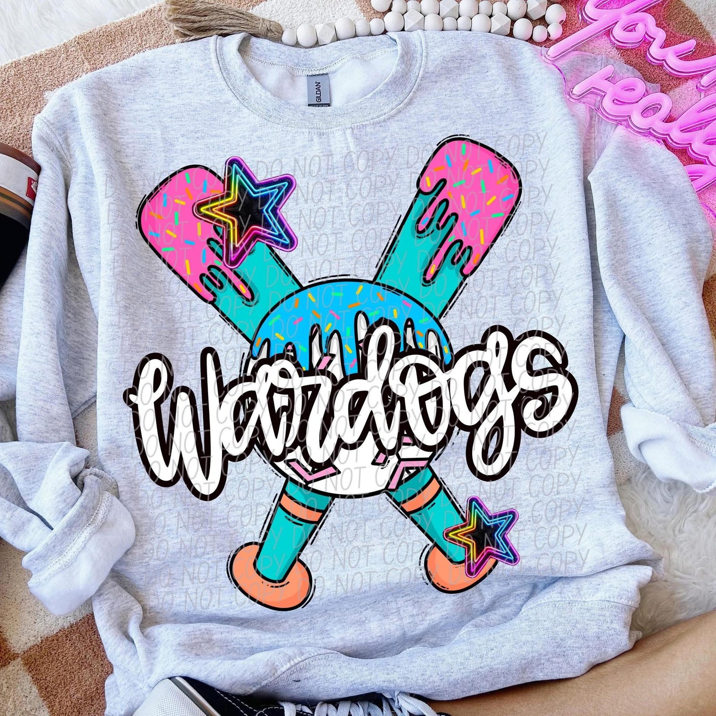 Drip Bats Mascot T-Shirt YOUTH
