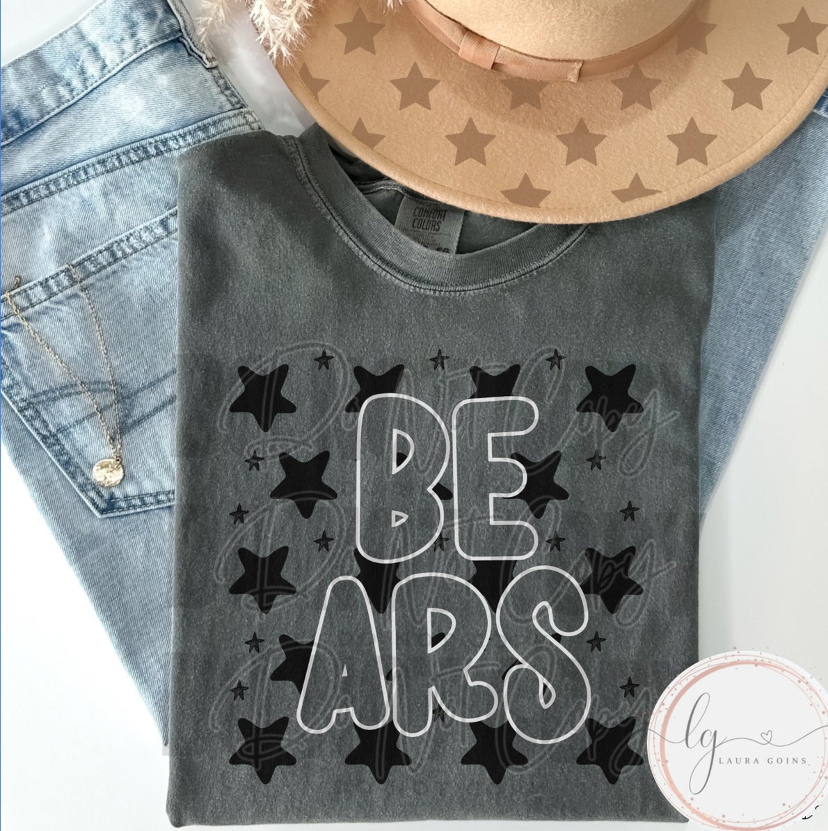 Mascot with Stars T-Shirt