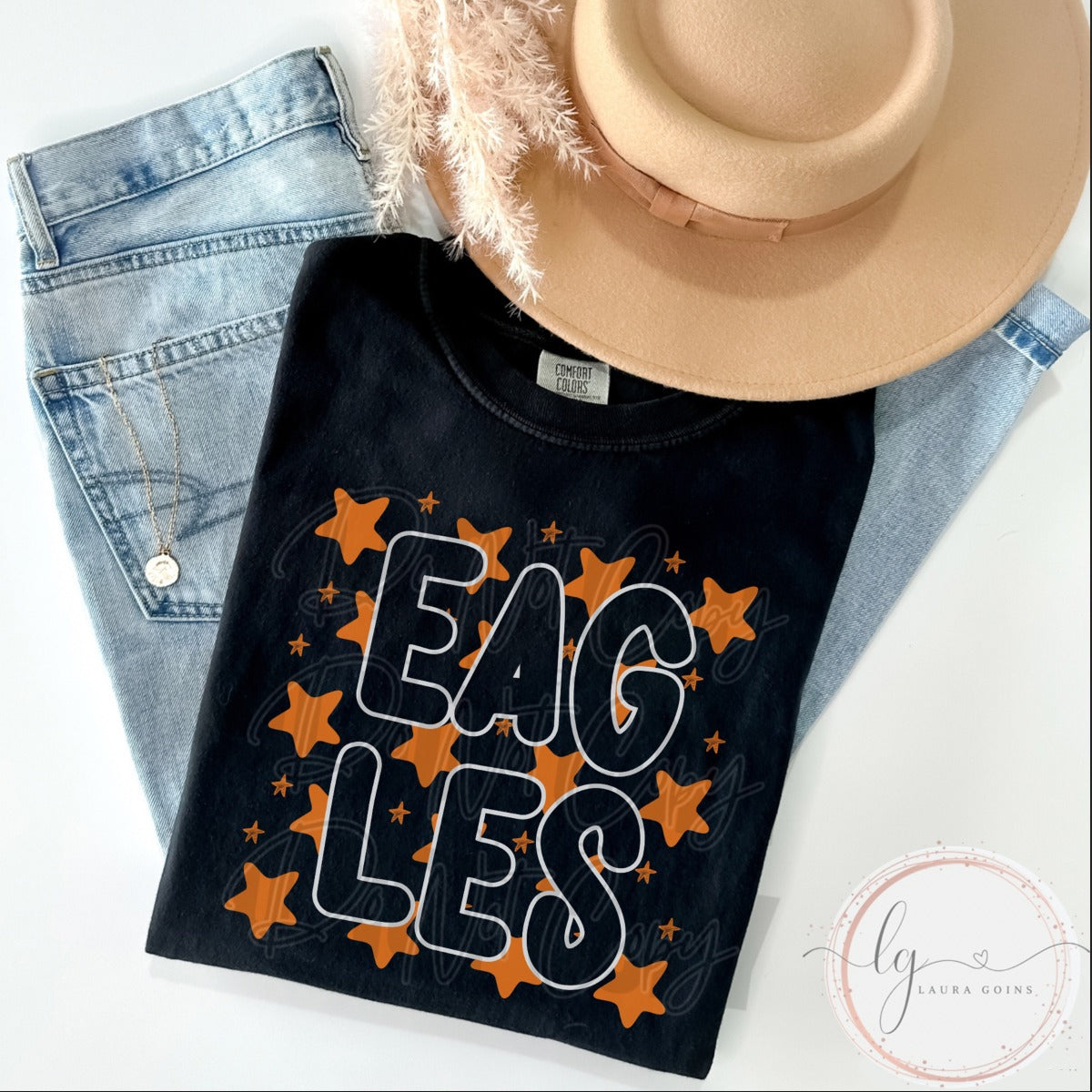 Mascot with Stars T-Shirt