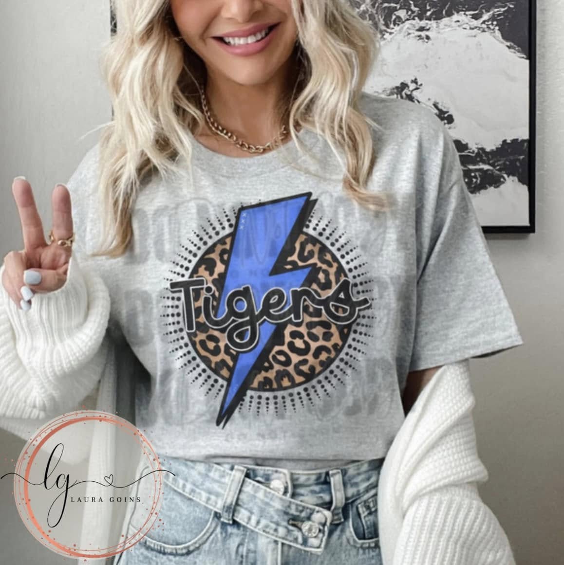 Lightning Bolt Mascot T-Shirt ADULT