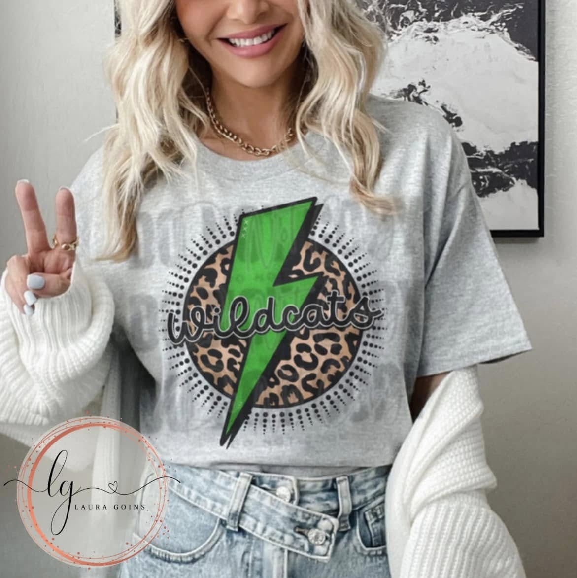 Lightning Bolt Mascot T-Shirt ADULT