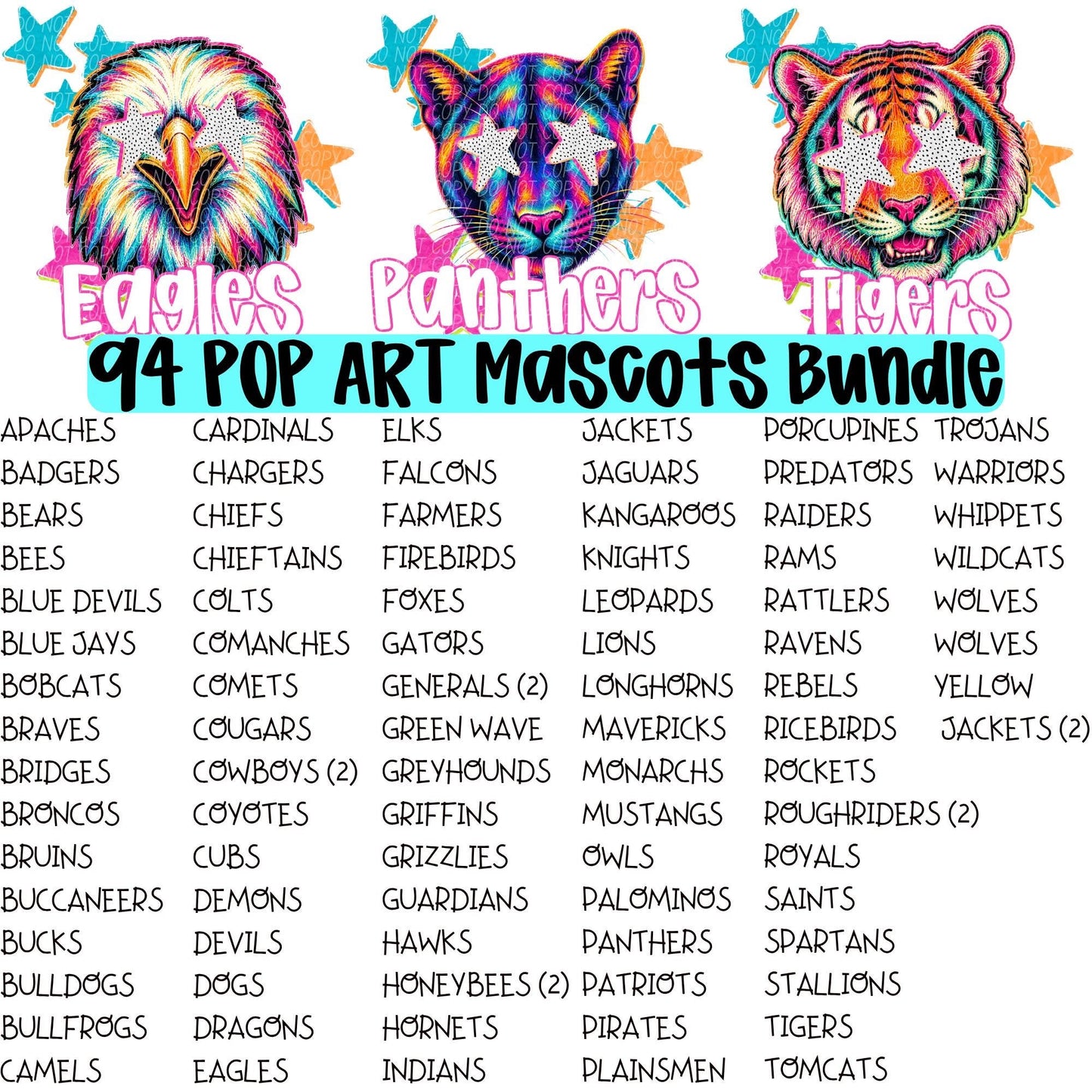 Pop Art Mascots