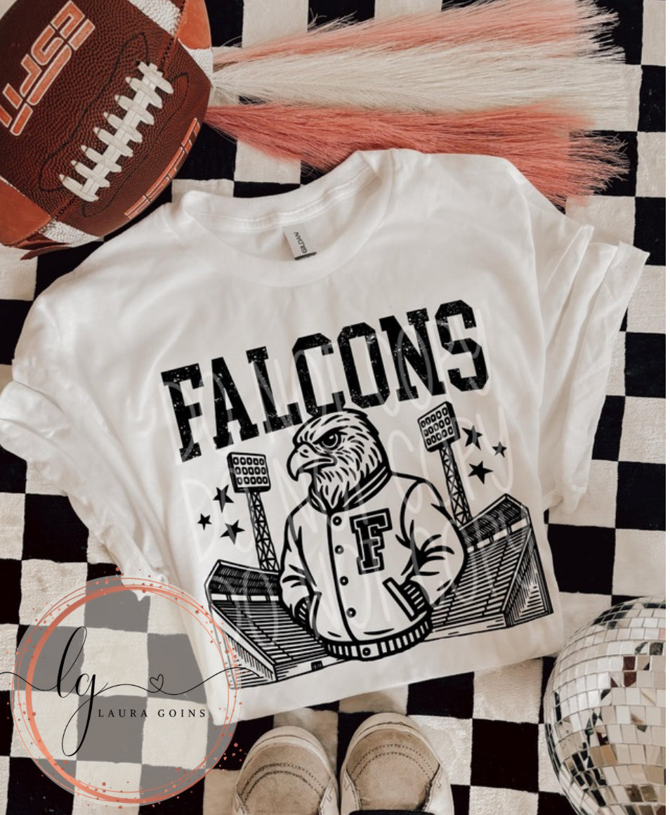 Letterman Mascot Crewneck Sweatshirt