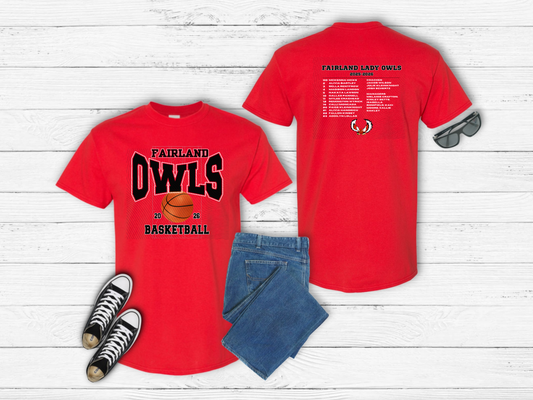 2026 Fairland Basketball Playoff Shirts