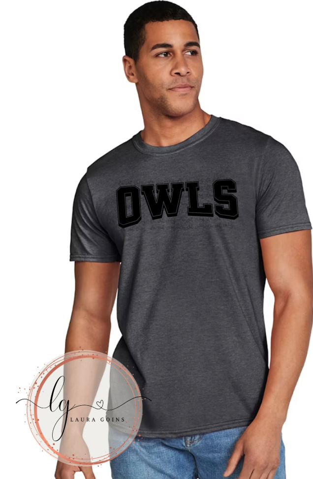 Mascot Block Design T-Shirt (Adult & Youth)