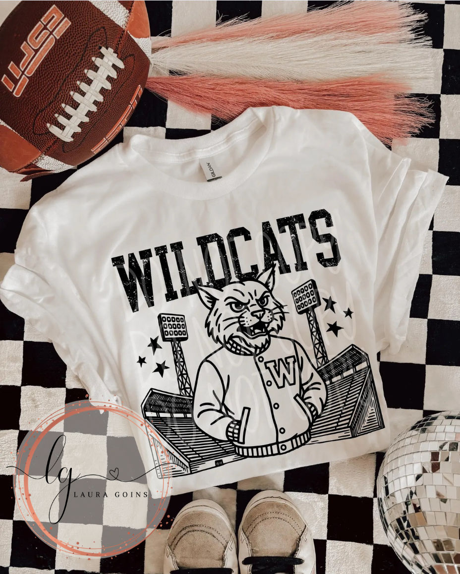 Letterman Mascot Crewneck Sweatshirt