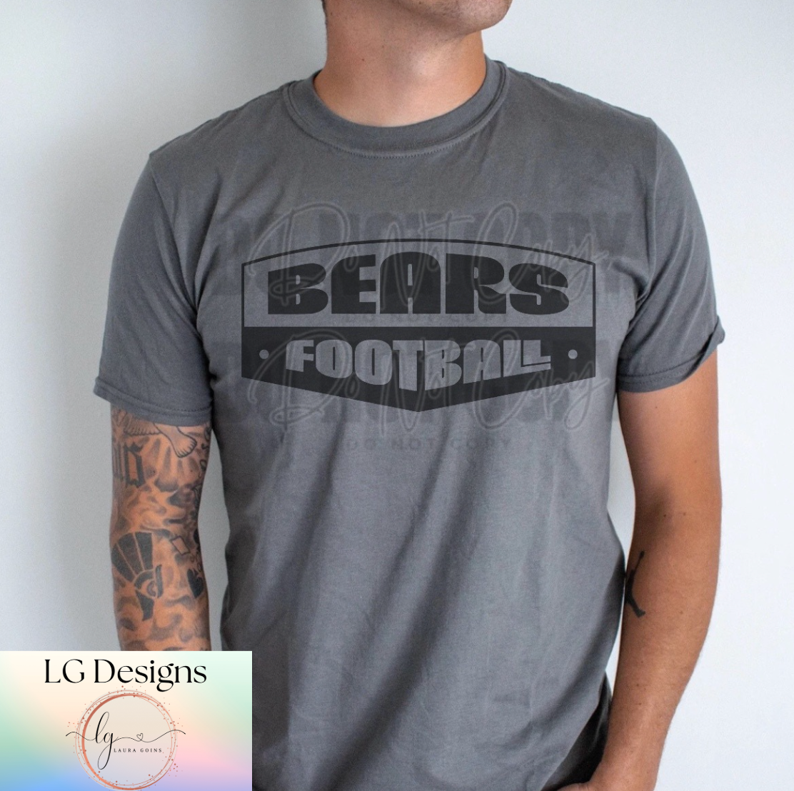 Football Mascot T-Shirt (Adult, Youth, Toddler)