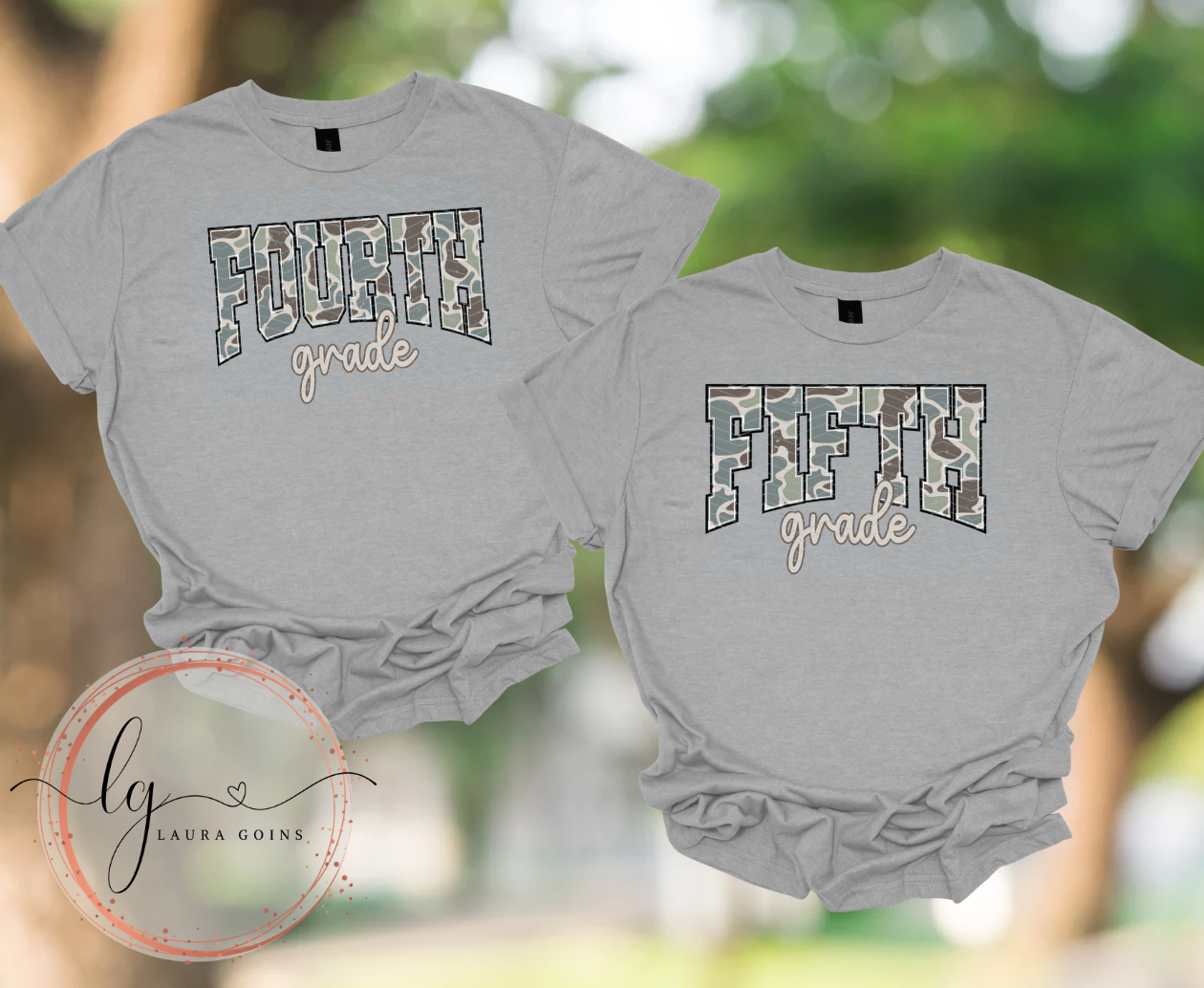 Camo Grade Level T-Shirt