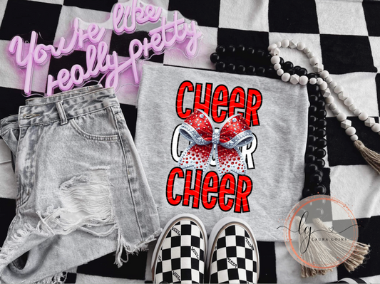 Cheer T-Shirt or Crewneck Youth & Toddler