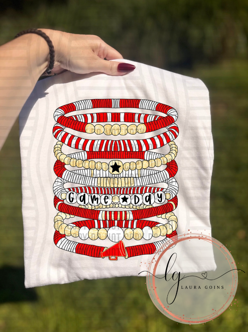 Game Day Bracelet Shirt Adult