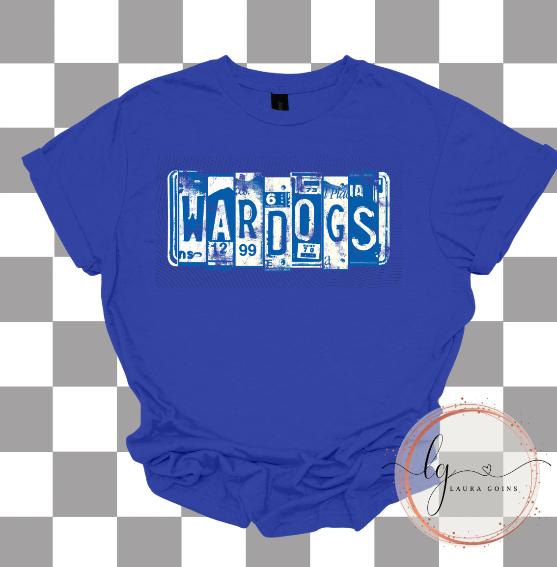 Miami Wardogs License Plate