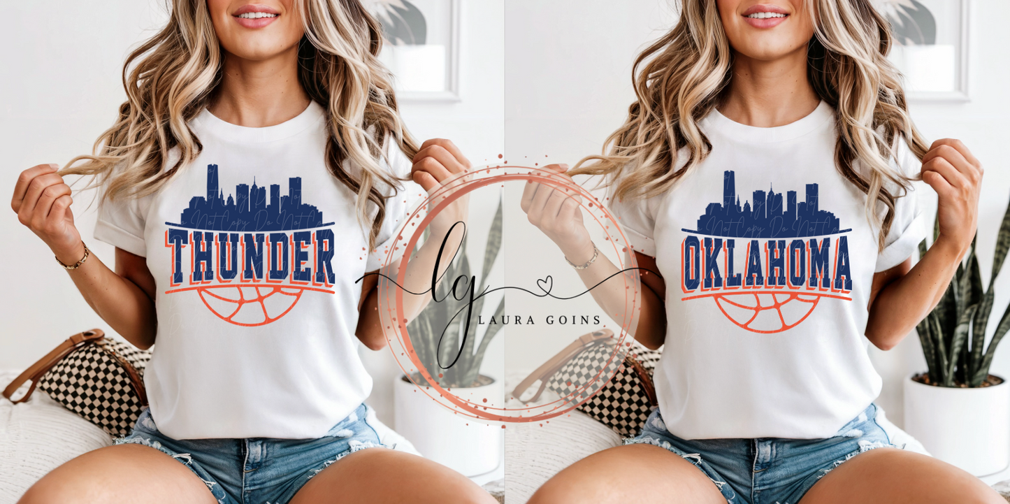 Thunder or Oklahoma