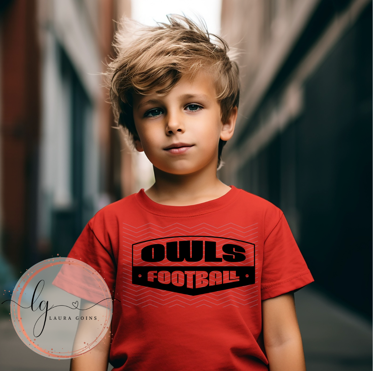 Football Mascot T-Shirt (Adult, Youth, Toddler)