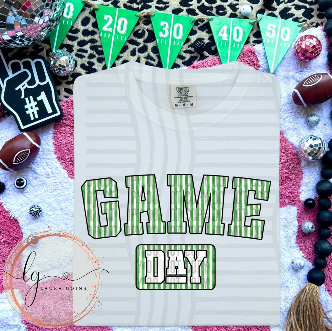 Game Day Seersucker T-Shirt Adult