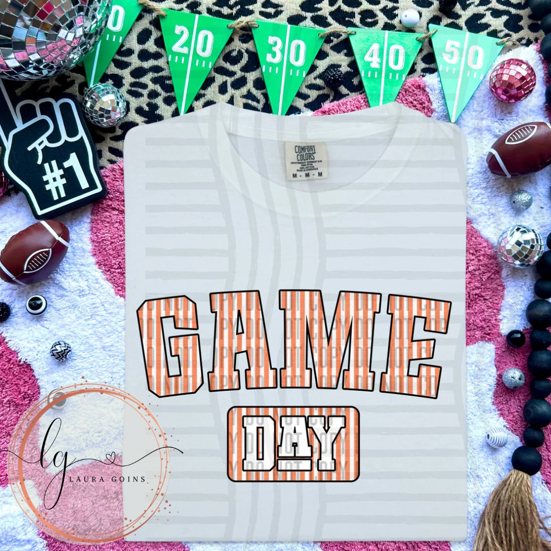 Game Day Seersucker T-Shirt Adult