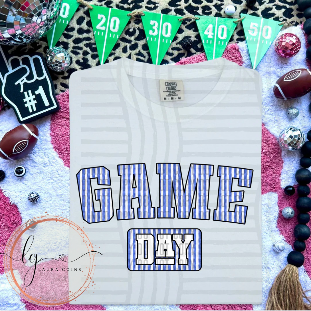 Game Day Seersucker T-Shirt Adult