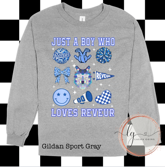 Just a Girl/Boy Who Loves.... (Long Sleeve T-Shirt)