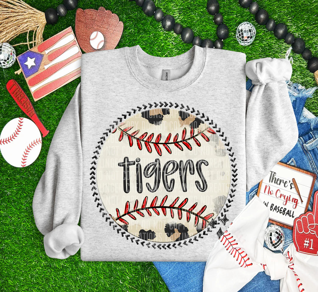 Baseball & Softball Animal Print T-Shirt