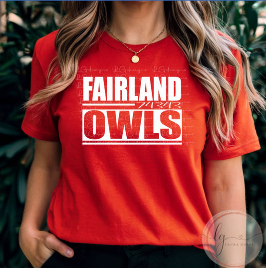 Fairland Zip Code T-Shirt