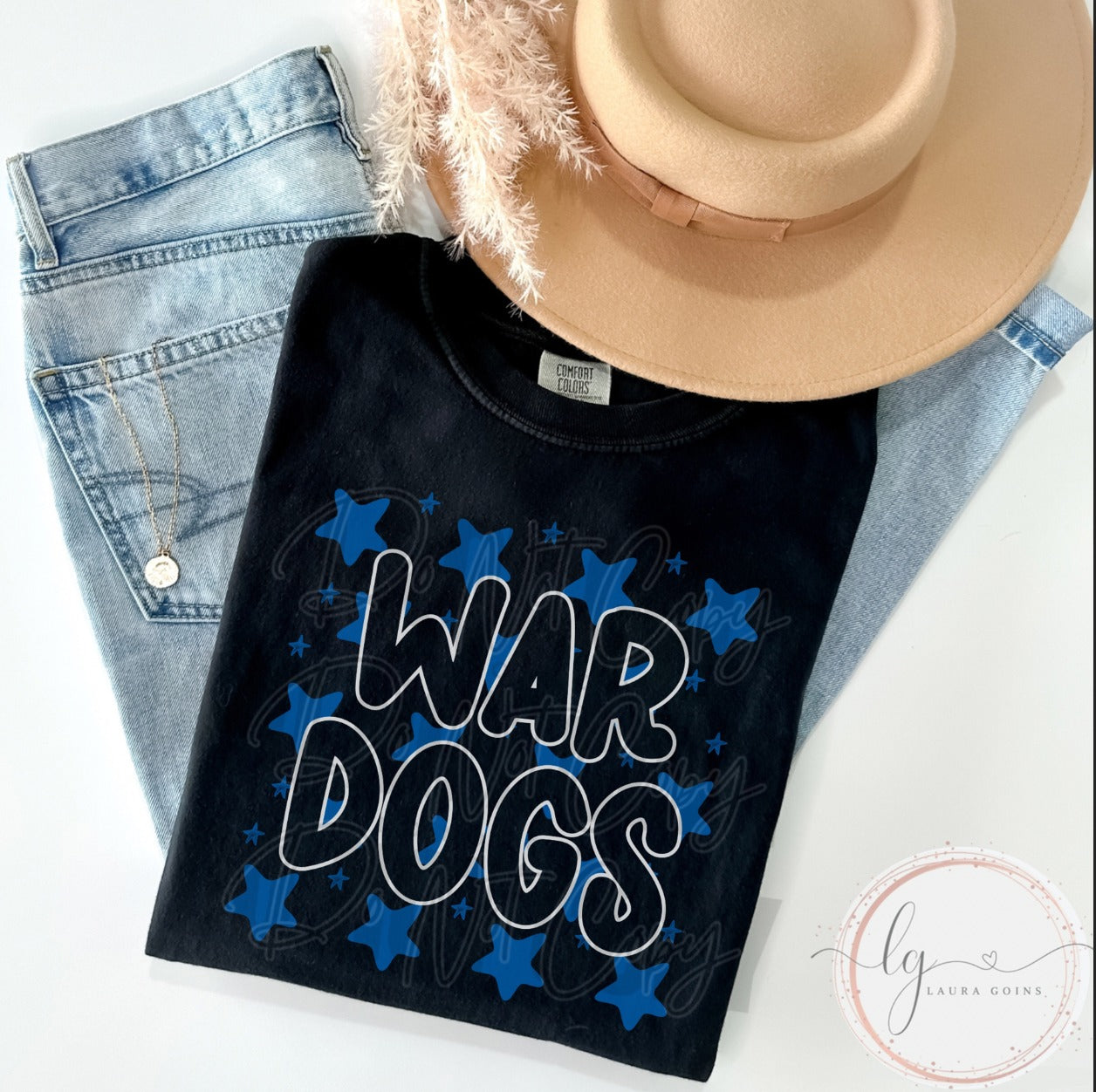 Mascot with Stars T-Shirt