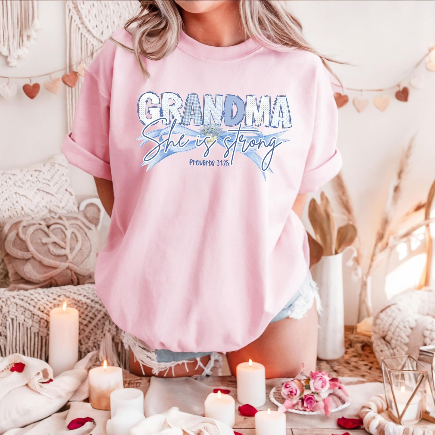Light Blue Name T-Shirt