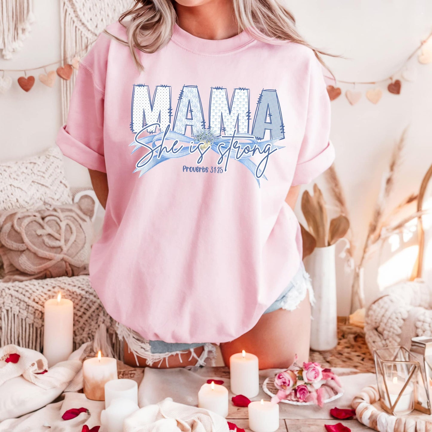 Light Blue Name T-Shirt