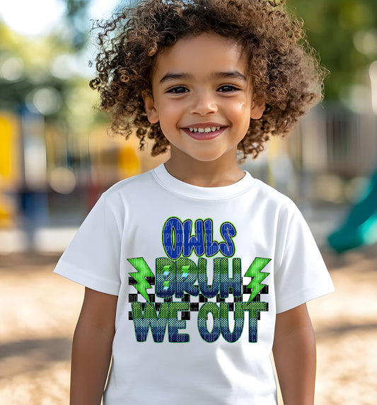 Bruh We Out Mascot T-Shirt