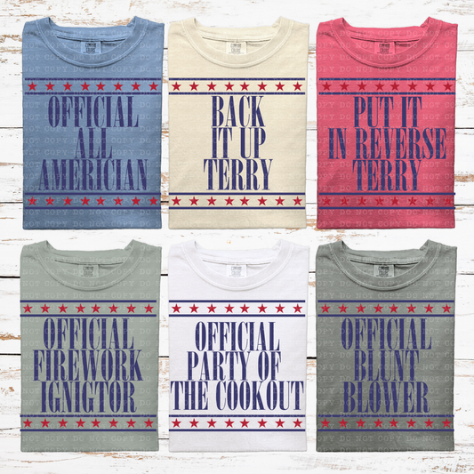 4th of July Designs ADULT