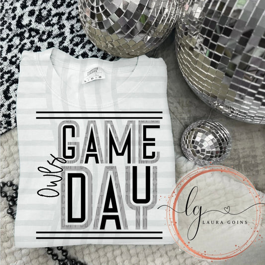 Two Toned Game Day Adult T-Shirt