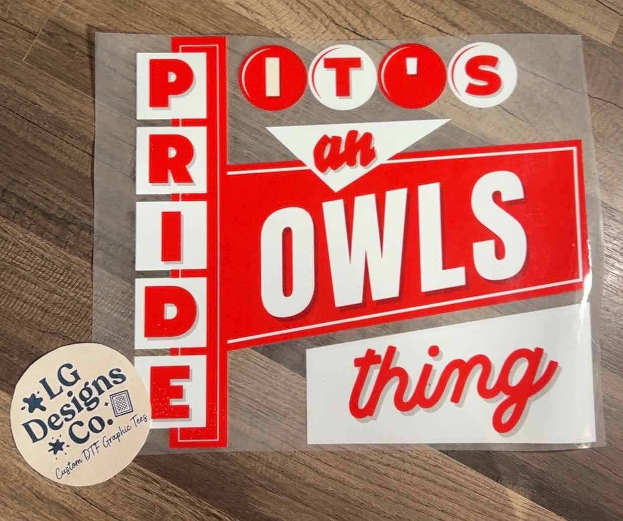 OWLS School Spirit (Adult)