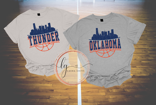 Thunder or Oklahoma
