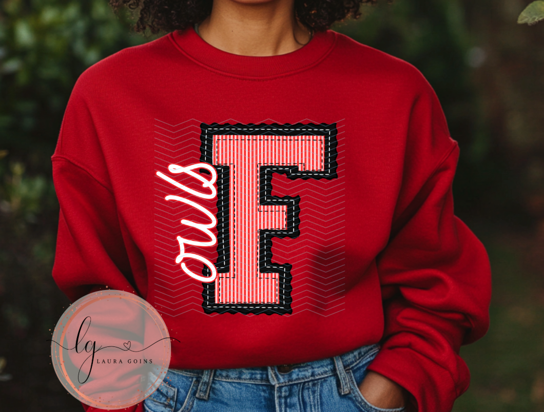 Prepster Fairland Owls Crewneck (Toddler & Youth)