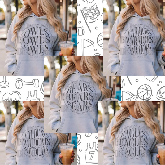 Welcome to Our House Crewneck, Hoodie, Long Sleeve T-Shirt (Adult)