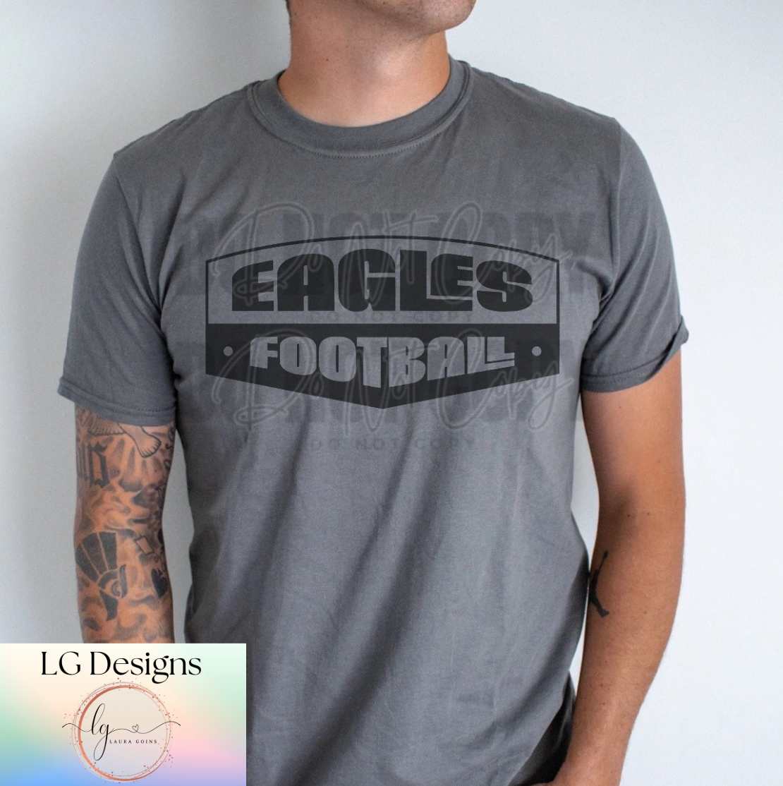 Football Mascot T-Shirt (Adult, Youth, Toddler)