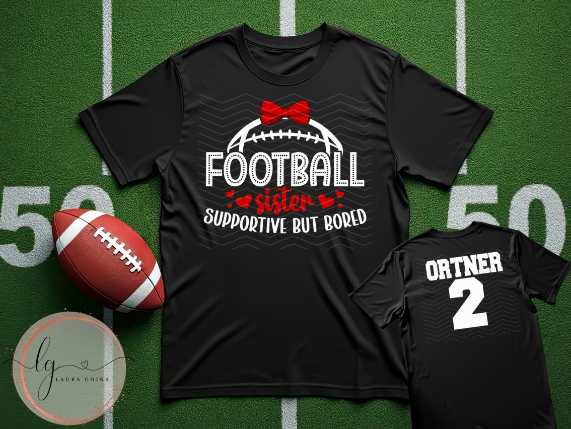 Football Sister Youth & Toddler