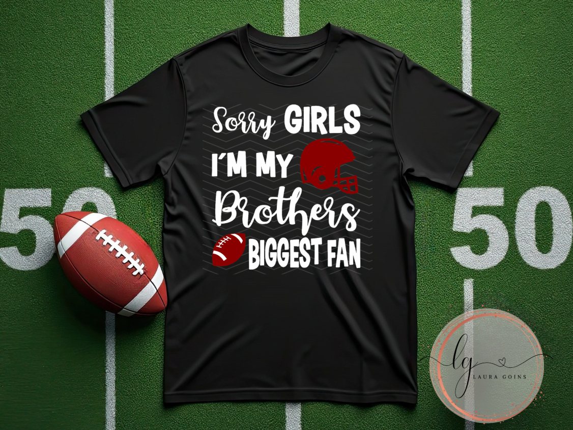 Football Sister Youth & Toddler
