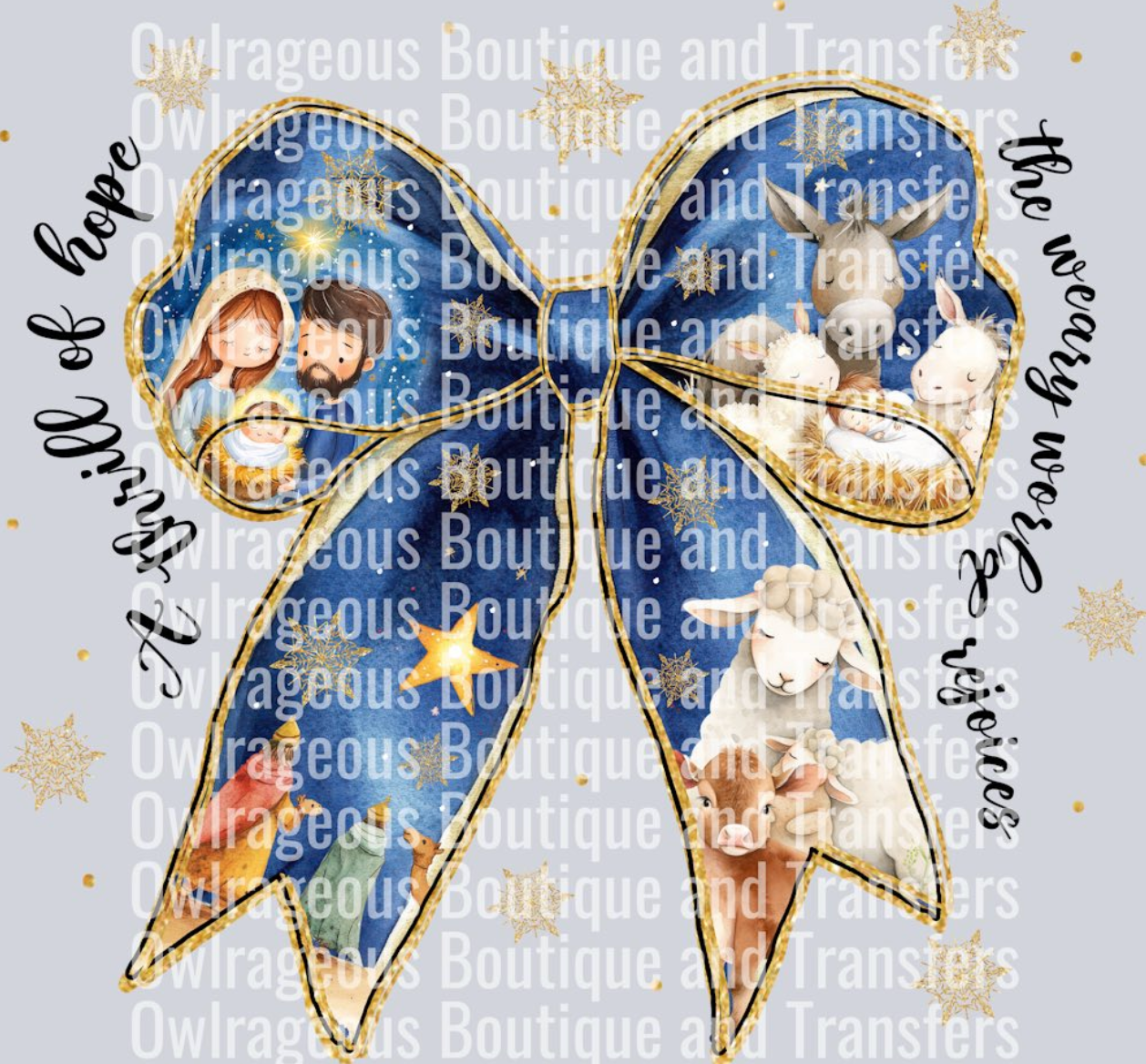Nativity Bow