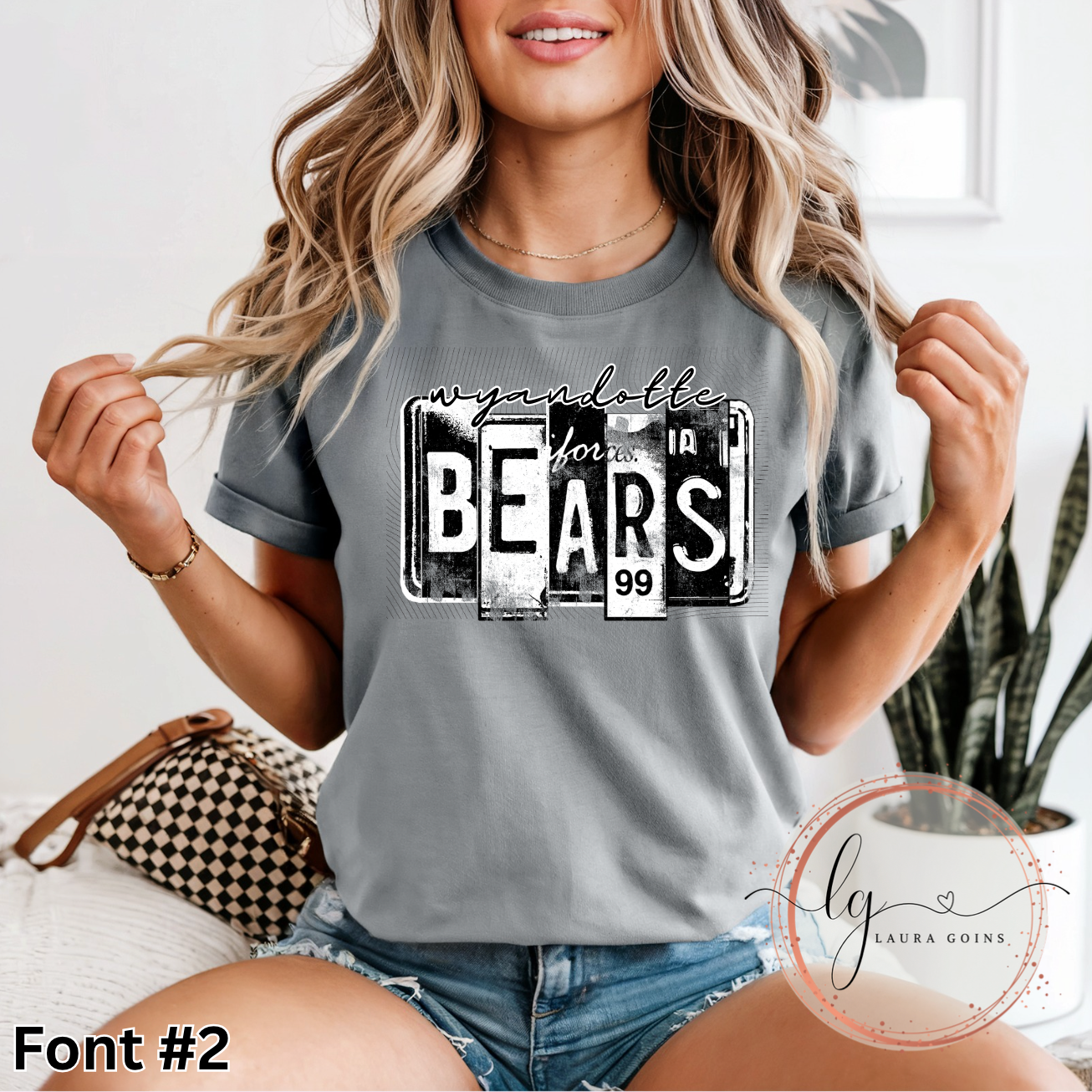 BEARS License Plate