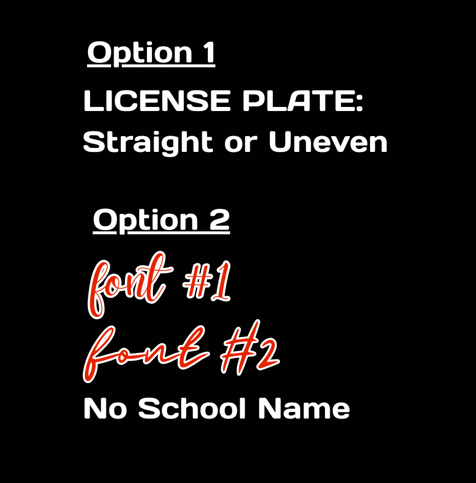 BULLDOGS License Plate