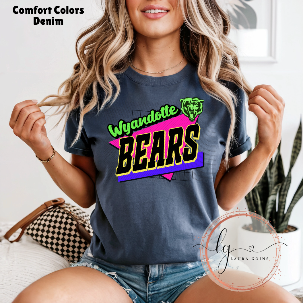 Wyandotte Bears 90s Vibe