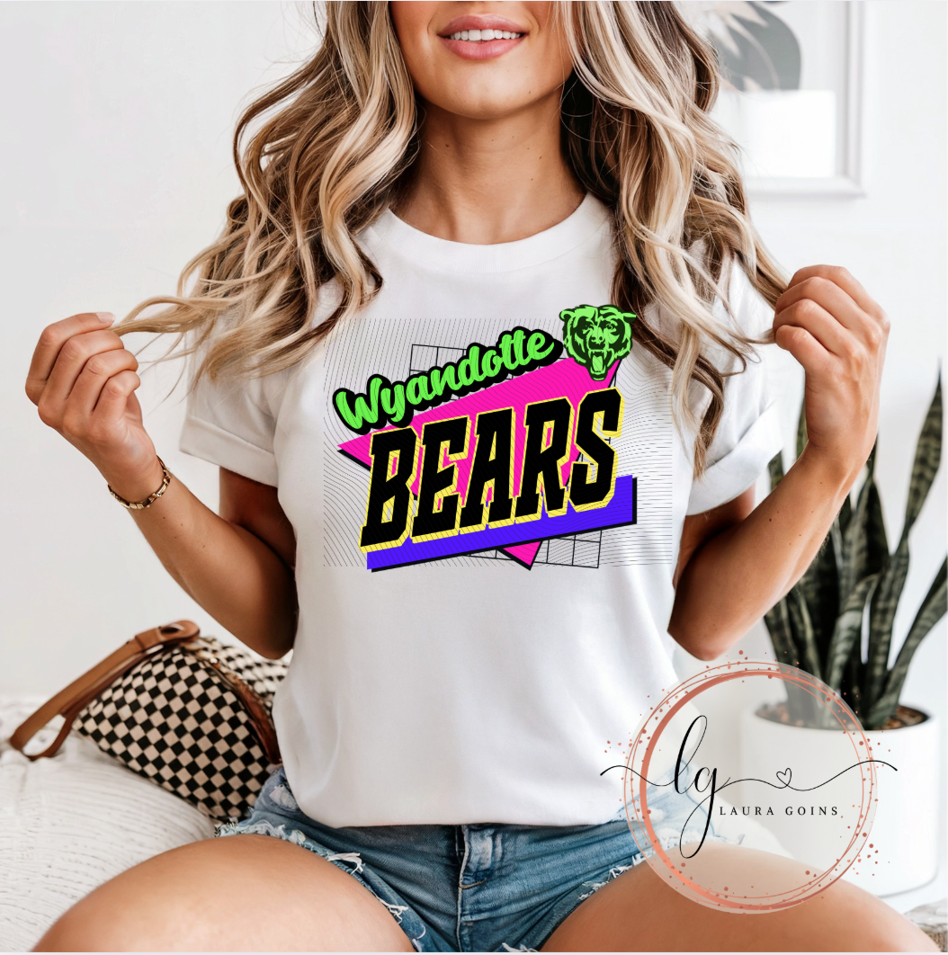 Wyandotte Bears 90s Vibe