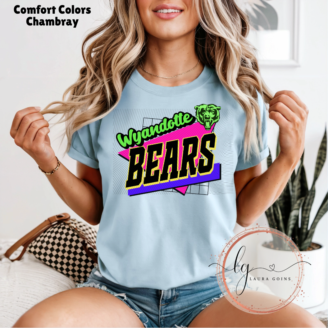 Wyandotte Bears 90s Vibe