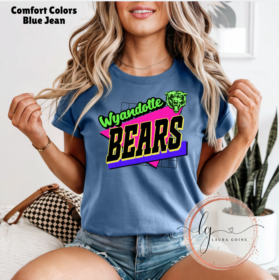 Wyandotte Bears 90s Vibe