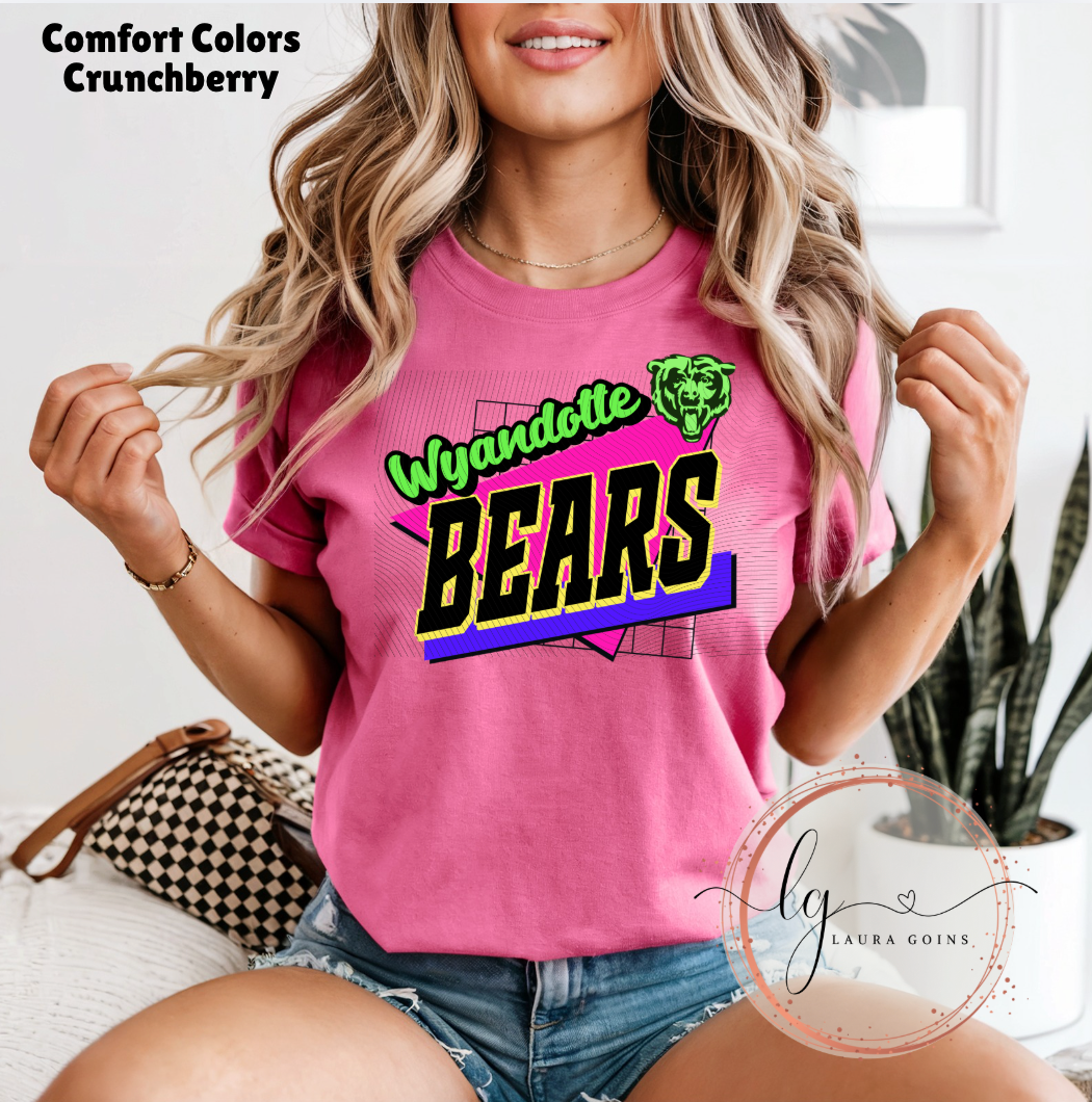 Wyandotte Bears 90s Vibe
