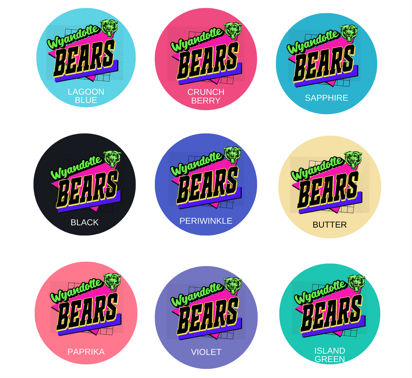 Wyandotte Bears 90s Vibe
