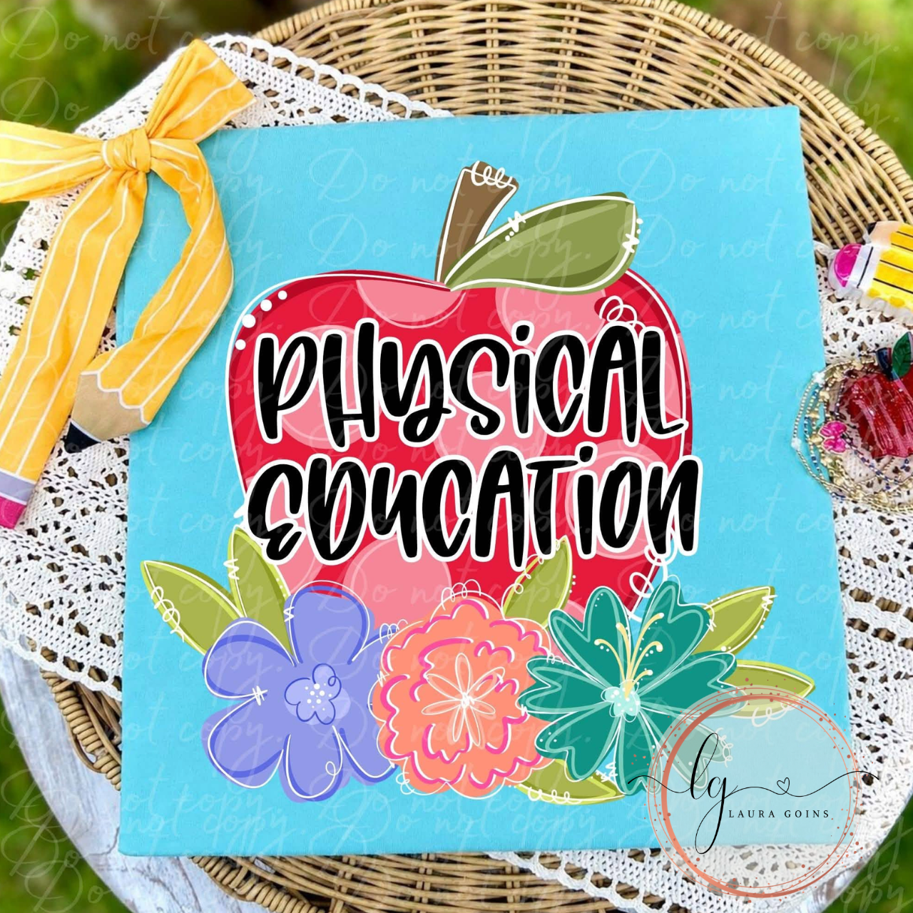 Polka Dotted Apple School