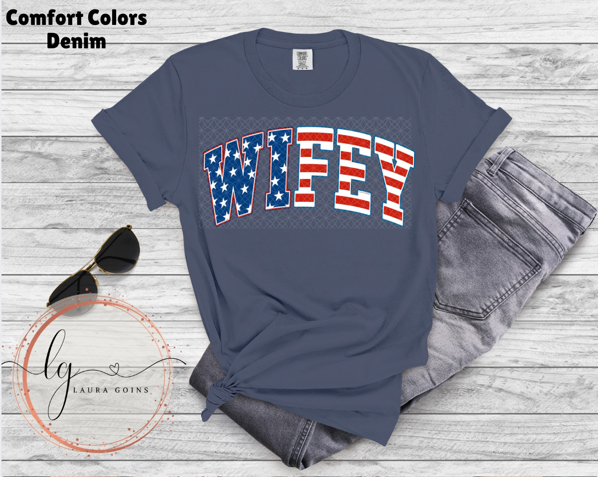 Hubby or Wifey Patriotic