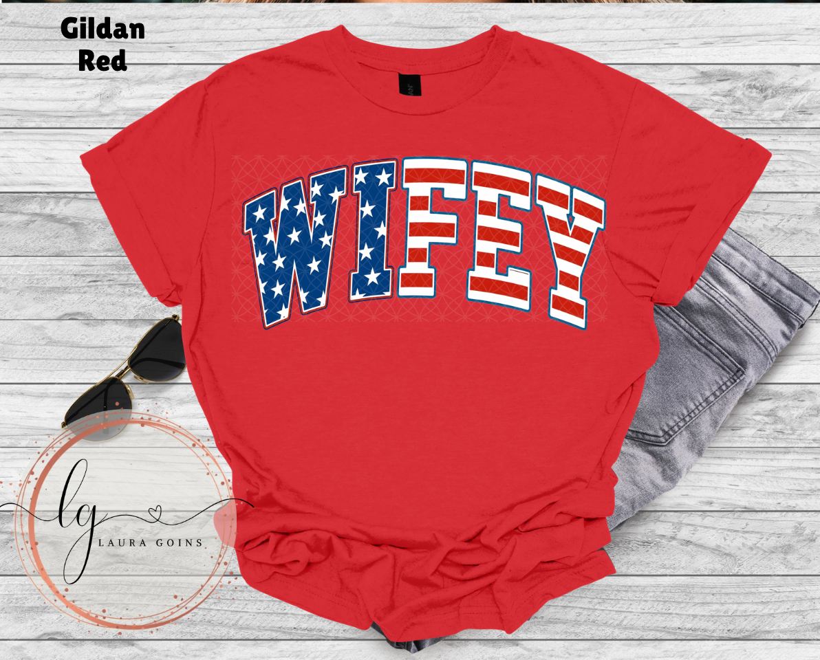 Hubby or Wifey Patriotic