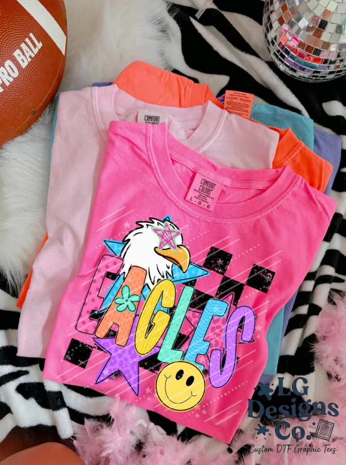 Bright Checkered Mascots