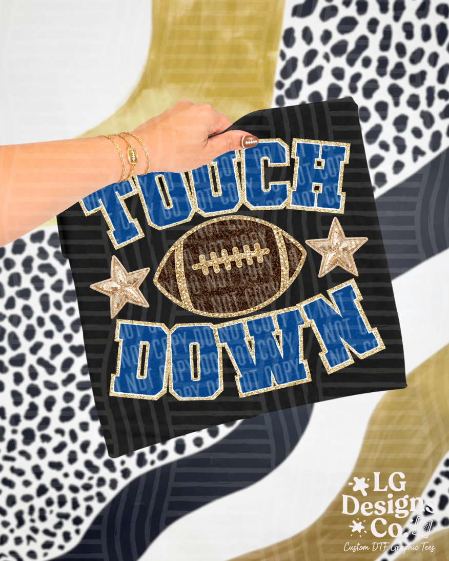 Touchdown Faux Chenille